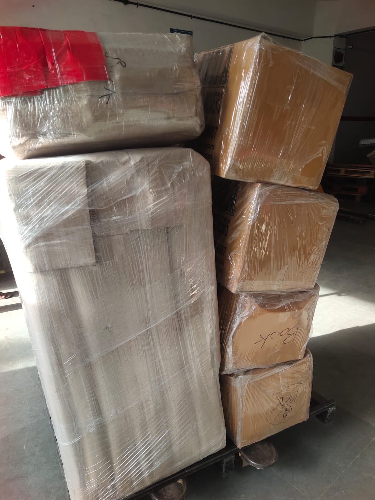 Packing goods